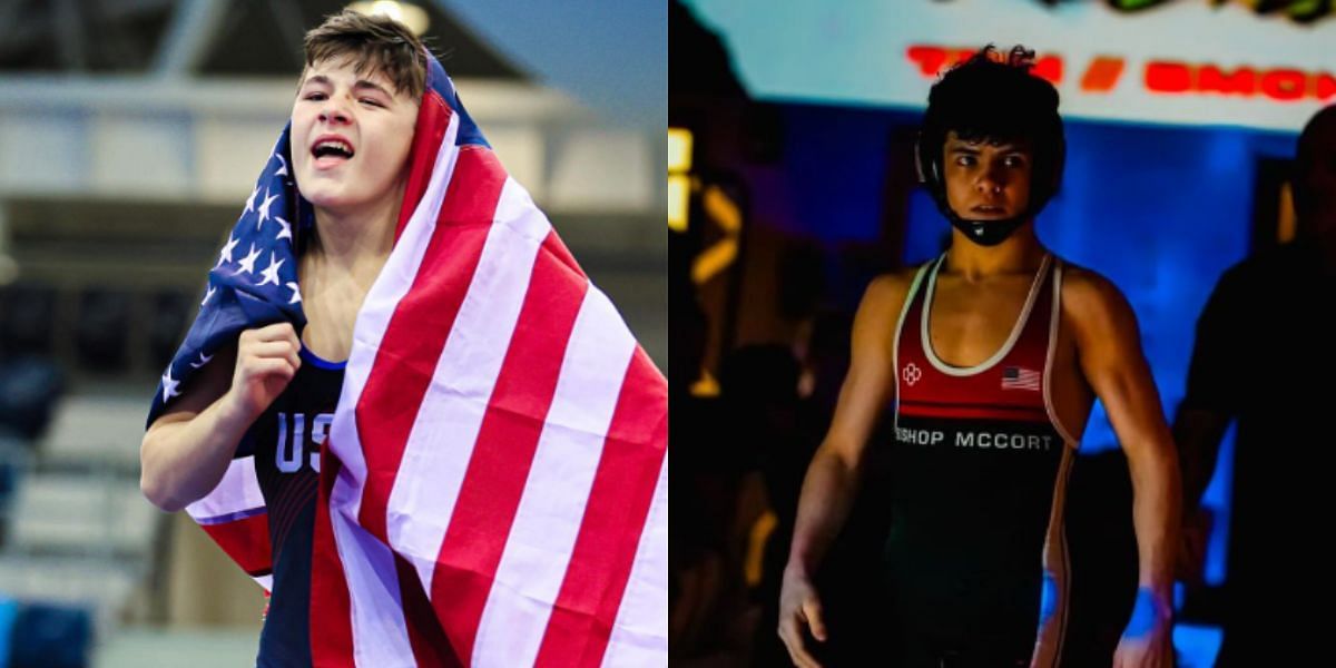 Bo Bassett backs his brother Keegan for his wrestling journey. (Images by Instagrama@bo.bassett and keegan.bassett)