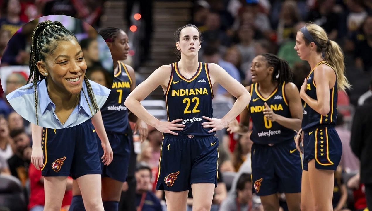 Candace Parker makes her feelings known on Caitlin Clark-led Fever