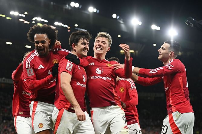 Manchester United 2-1 Leicester City: United player ratings as Maguire rescues holders at the death | FA Cup 2024-25