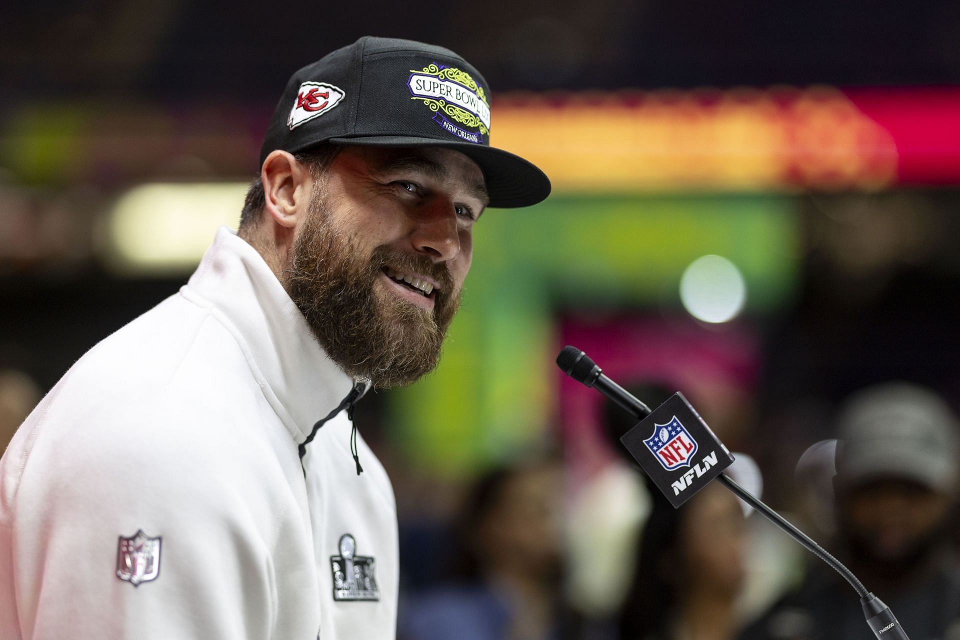 Travis Kelce Super Bowl LIX Opening Night - Source: Getty