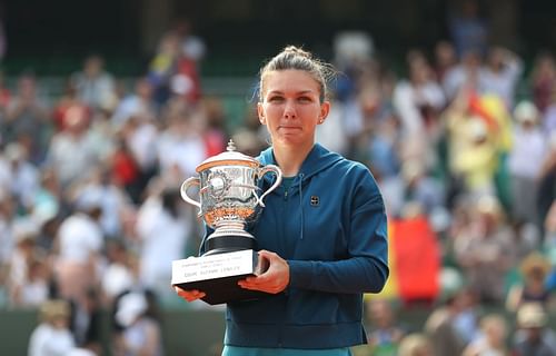 Simona Halep at the French Open 2018. (Photo: Getty)