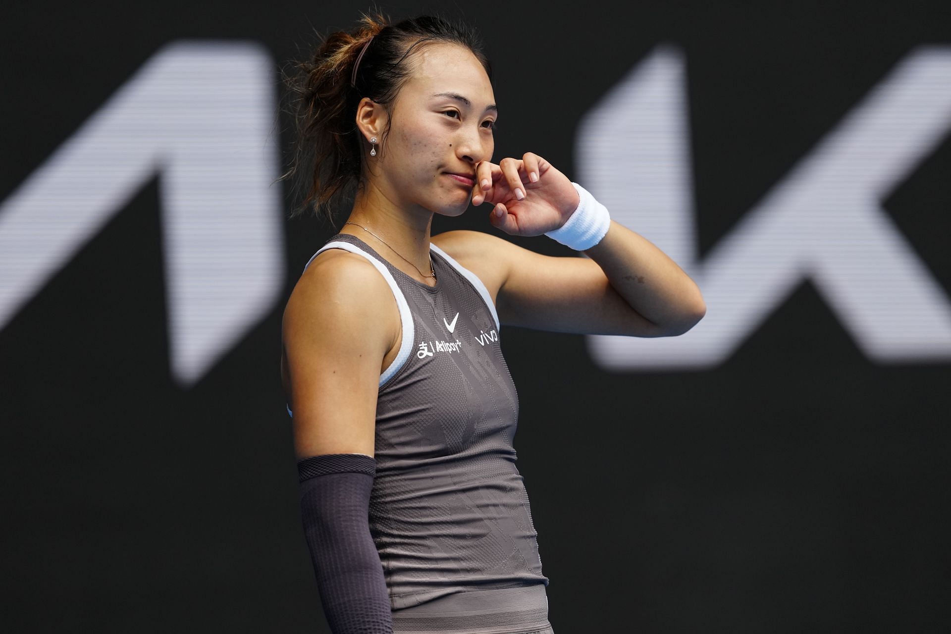 Zheng Qinwen is the seventh seed at the Qatar Open 2025. (Photo: Getty)