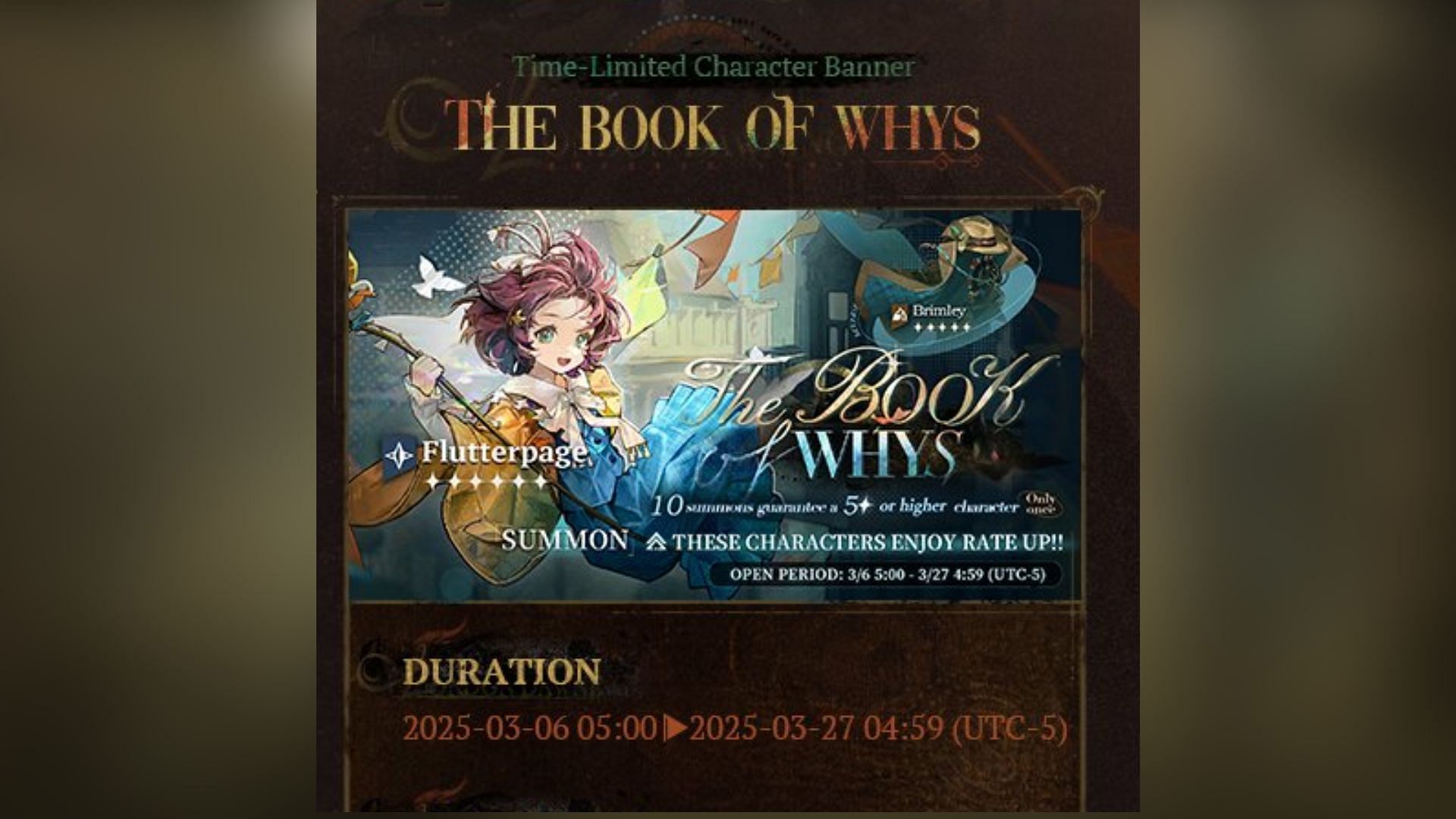 The Book of Whys banner (Image via Bluepoch)