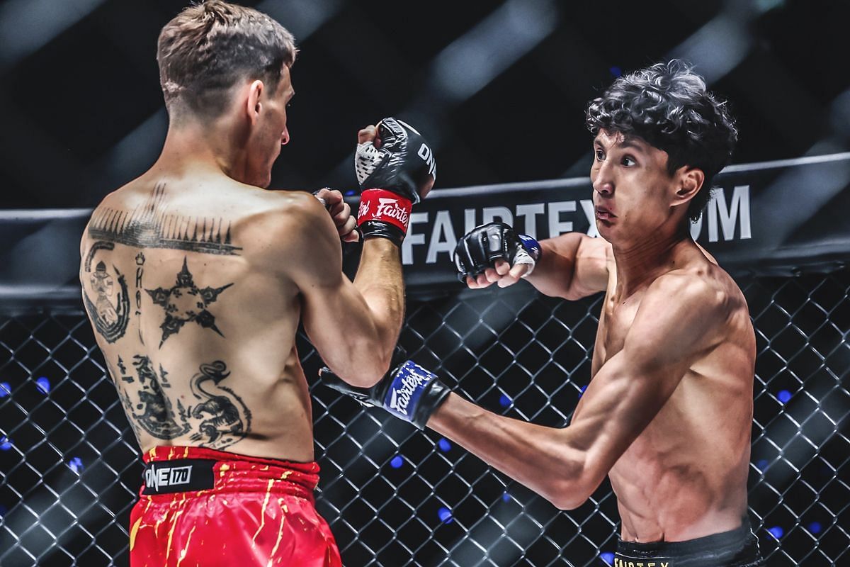 Nico Carrillo (left), Nabil Anane (right) [Photo via ONE Championship]