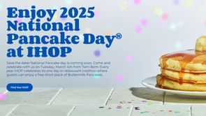 IHOP to offer free pancakes on March 4: Here’s how to get the National Pancake Day deal