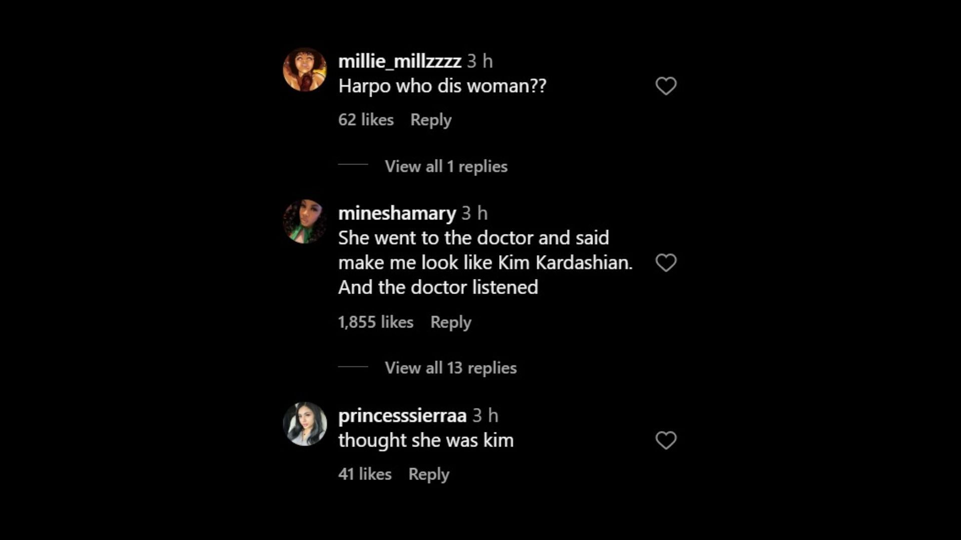 Netizens on Janet Guzman&#039;s statement. [Image via Instagram/@theshaderoom]