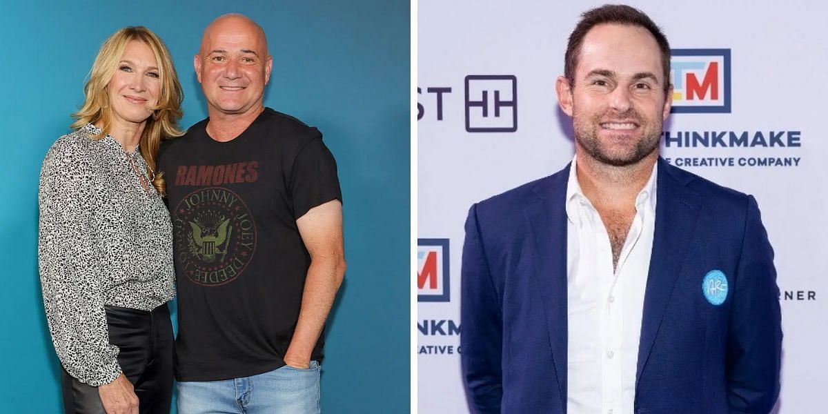 Andy Roddick jokes about Andre Agassi