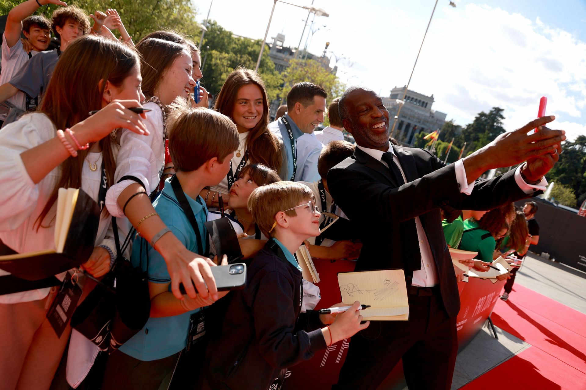 Michael Johnson during the Laureus World Sports Awards Madrid 2024 - Source: Getty