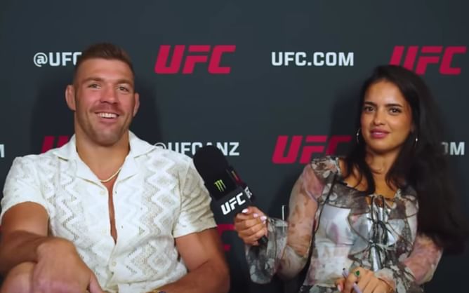 "I was just being friendly and people started crying" - Dricus du Plessis tells Nina-Marie Daniele the secret to his impeccable trash-talk game