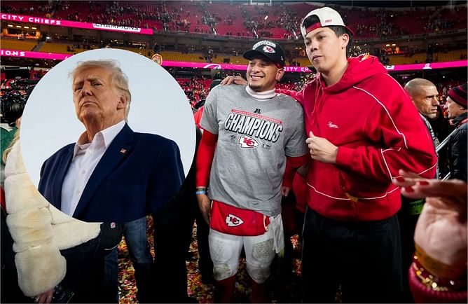 Patrick Mahomes' brother Jackson recaps meeting with Donald Trump after Super Bowl LIX loss