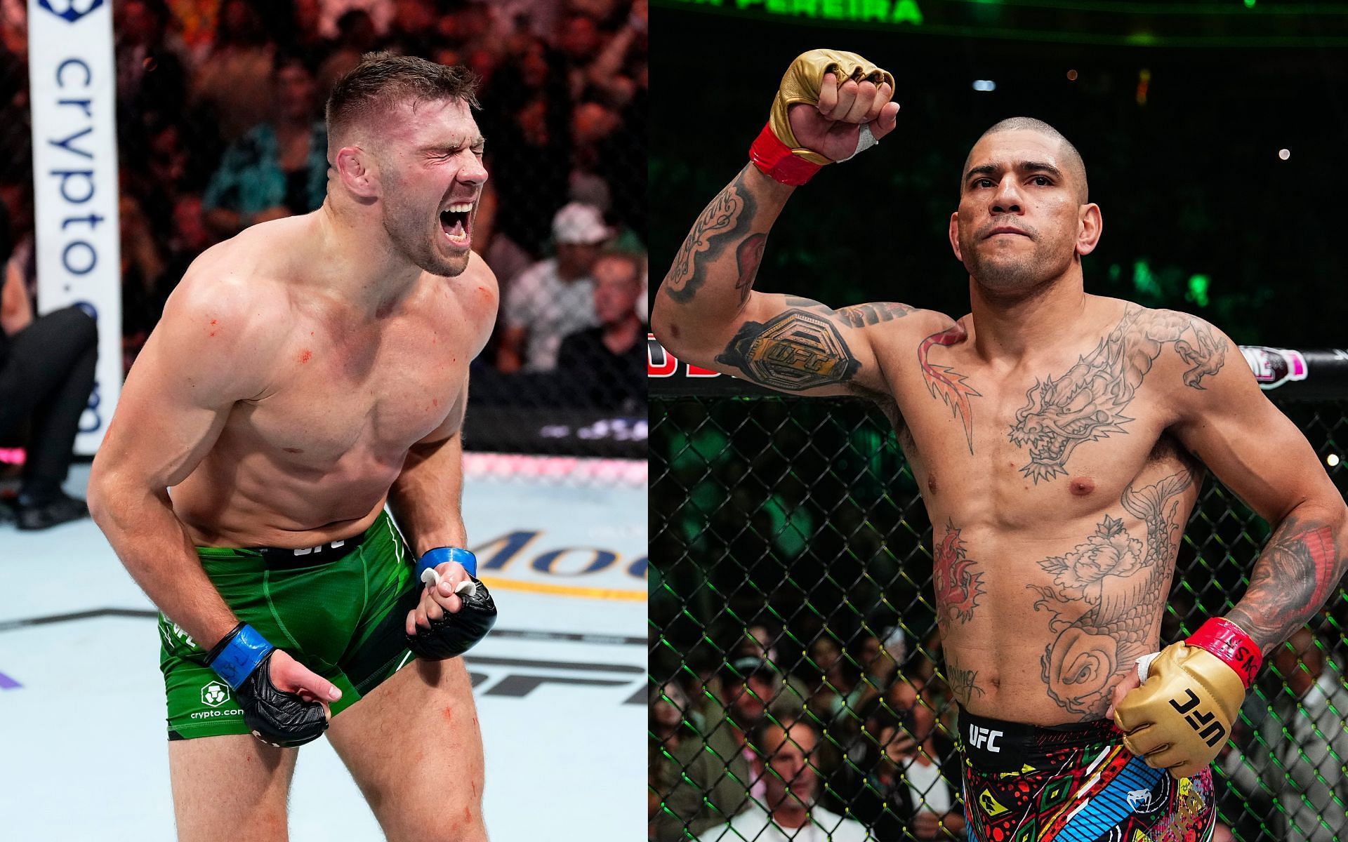 Former UFC champ weighs in on potential clash between Dricus du Plessis and Alex Pereira. [Images courtesy: Getty]