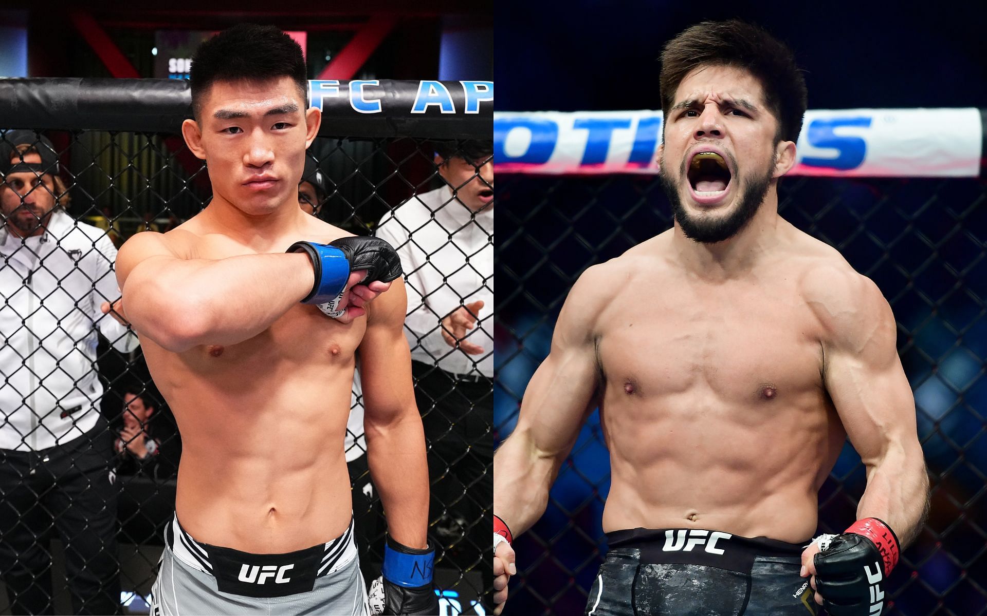 Song Yadong (left) will take on Henry Cejudo (right) at UFC Seattle [Images courtesy: Getty Images]