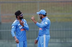 Rohit Sharma & Ravindra Jadeja have fun discussing ICC appearances ahead of 2025 Champions Trophy [Watch]
