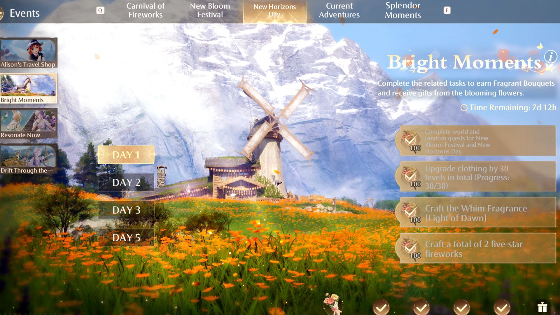 Infinity Nikki Bright Moments event guide and rewards
