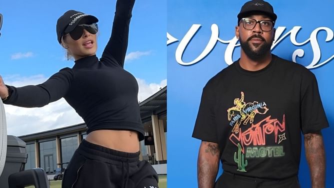 Michael Jordan's son Marcus Jordan drops 3-word reaction as he links up with sister and IG model at Air Jordan's 40th anniversary