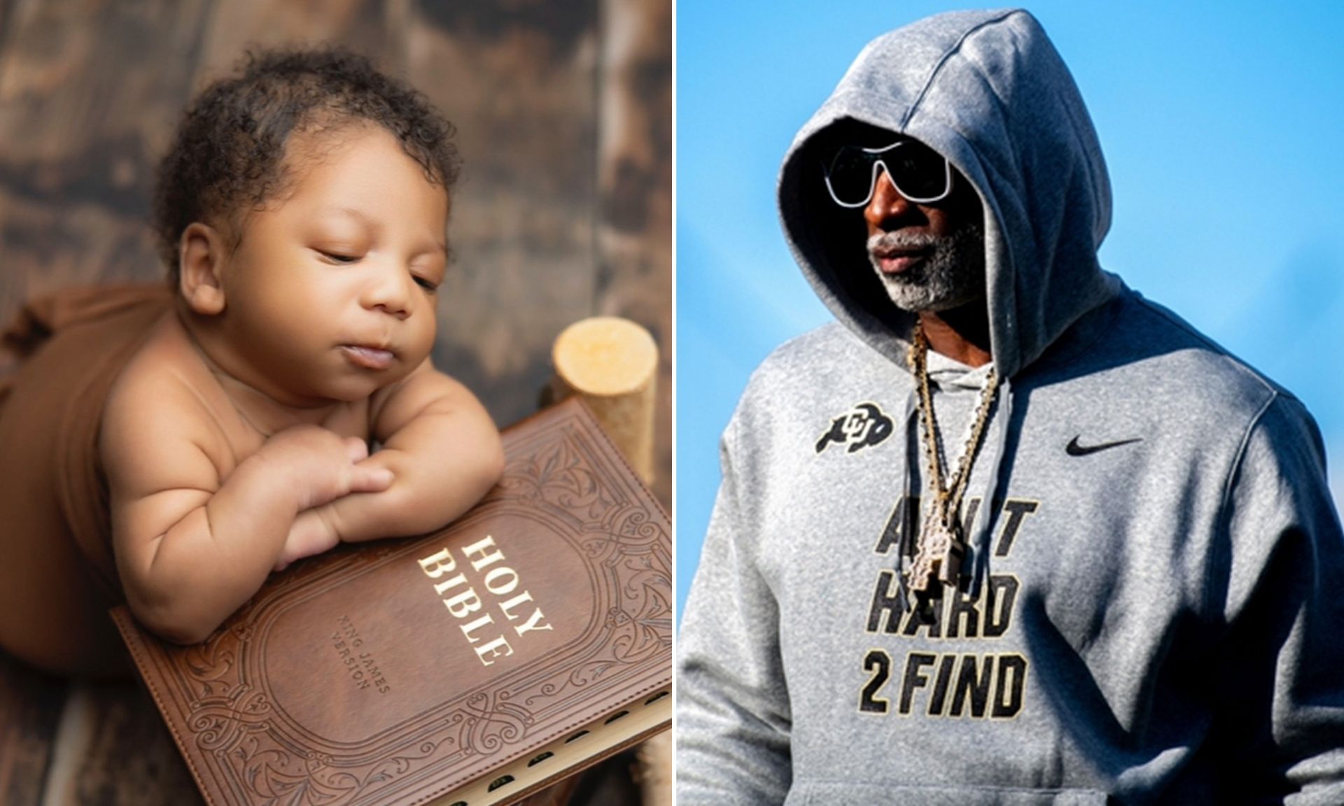 "Like father, like son": Fans drop adorable reactions to Coach Prime's grandson Snow's face reveal via IG