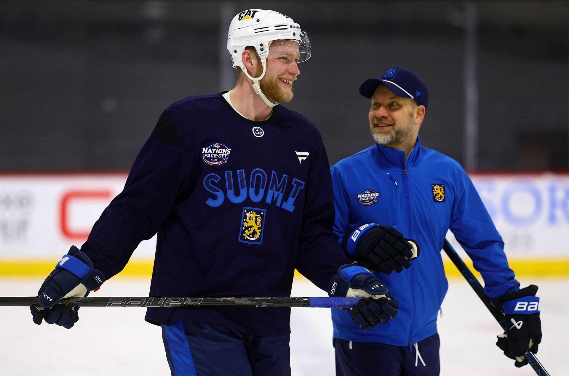 4 nations face off Finland coach &amp; Coaching Staff