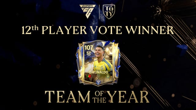 EA Sports crowns Cristiano Ronaldo as EA FC Mobile UTOTY 2025 12th Man