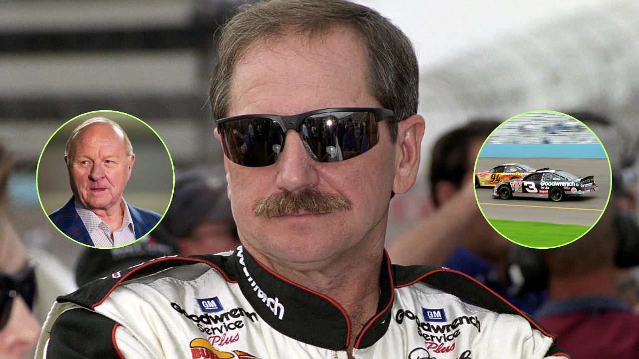 In Picture: Dale Earnhardt (foreground) Larry McReynolds (Left) and Dale Earnhardt