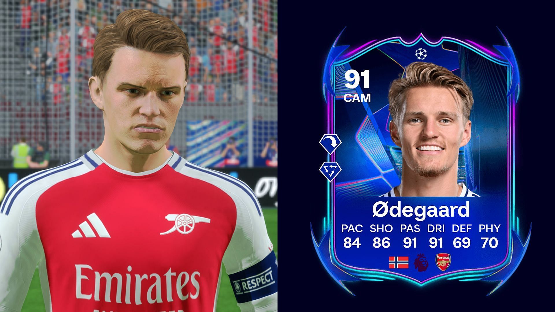 EA FC 25 Martin Odegaard RTTF leaked