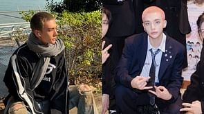 “So beautiful”— Fans react to Stray Kids’ Hyunjin debuts pink buzz cut at the group’s fan meet