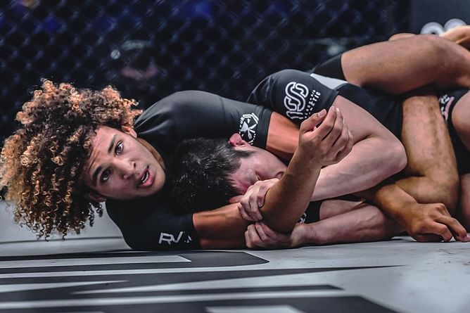 WATCH: Kade Ruotolo's wild ONE Championship debut against Japanese legend Shinya Aoki in Singapore