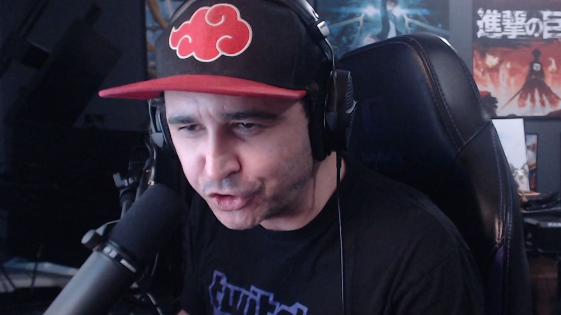 Summit1g goes off after finding out he got benched on an OnlyFangs raid (Image via summit1g/Twitch)