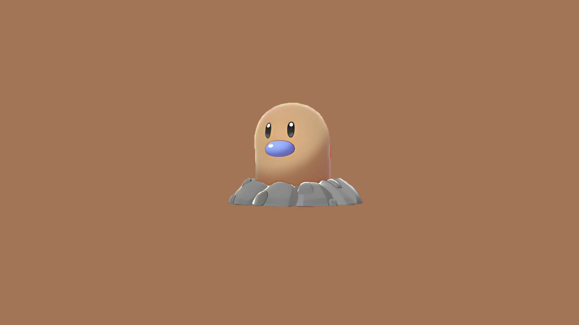 Shiny Diglett (Image via The Pokemon Company)