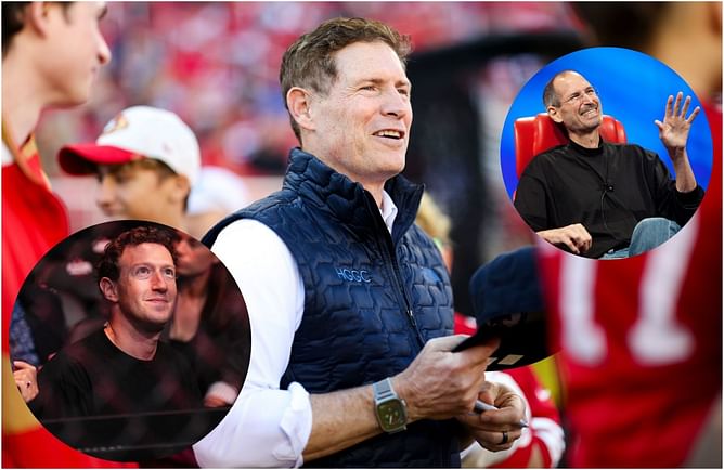 “Feel like you're a little bit of an impostor” - Steve Young opens up on being neighbors with Mark Zuckerberg, Steve Jobs