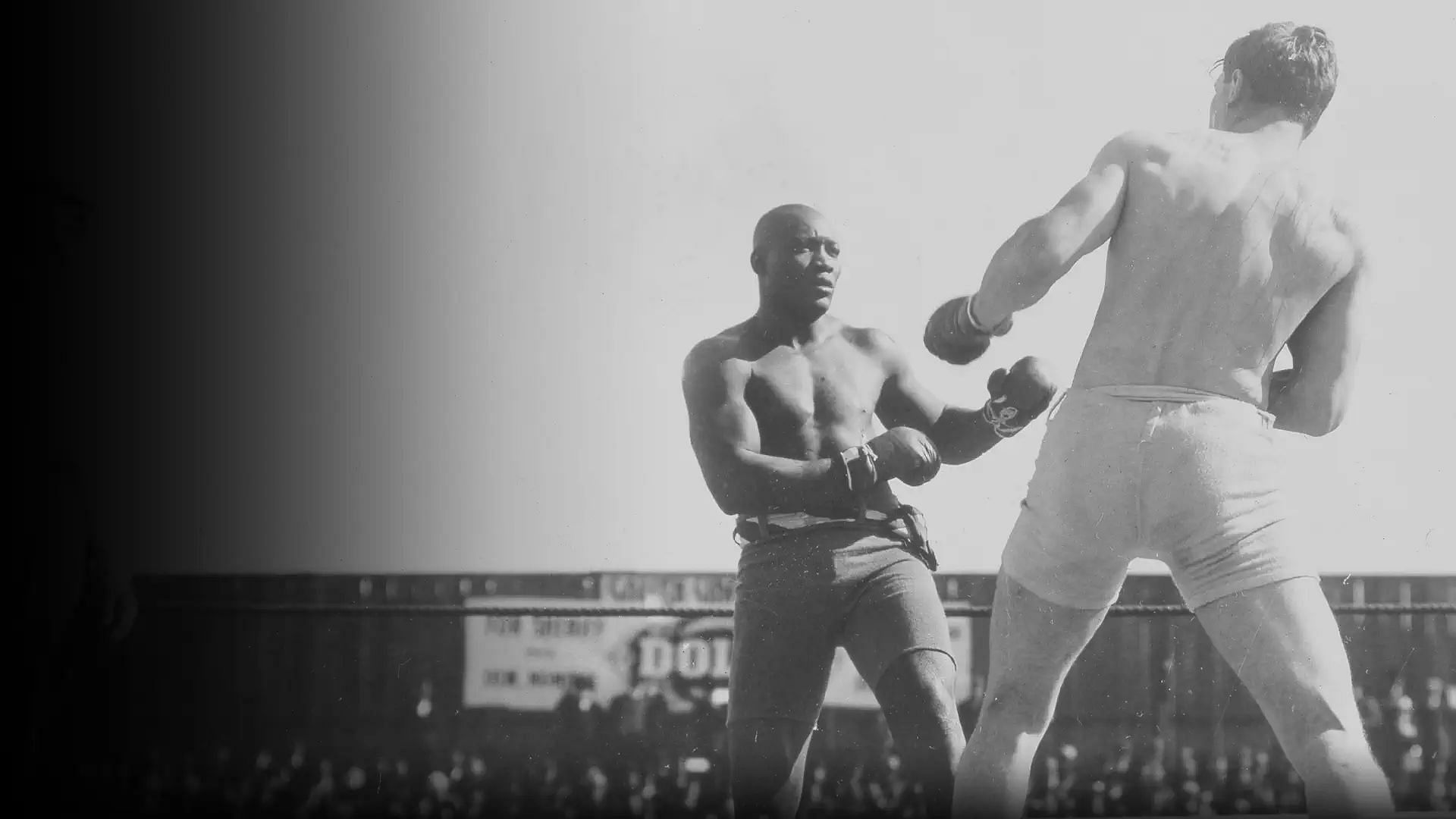 Jack Johnson fighting his opponent (Image via Prime Video)