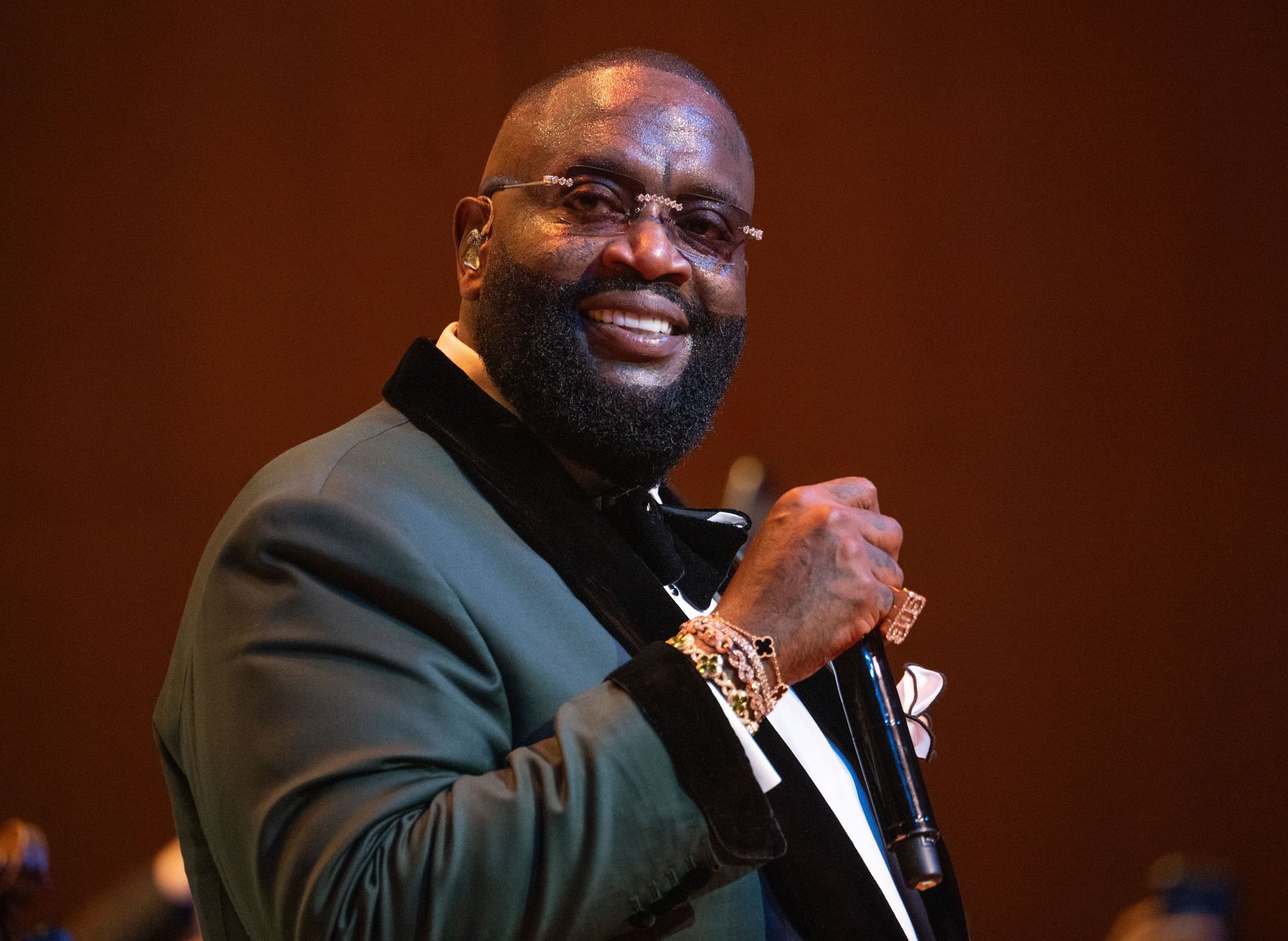 Rick Ross during an event in Atlanta - Source: Getty