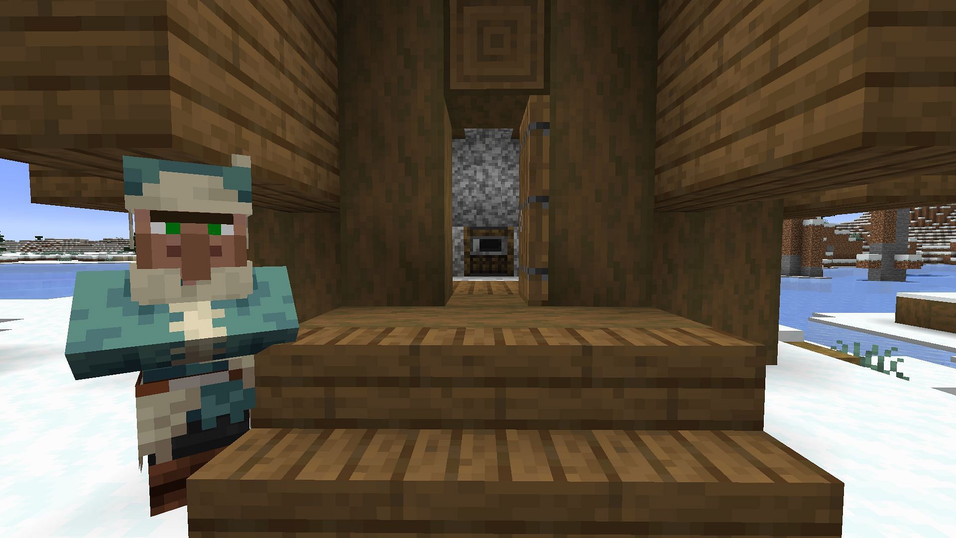 Villages can have smokers (Image via Mojang)