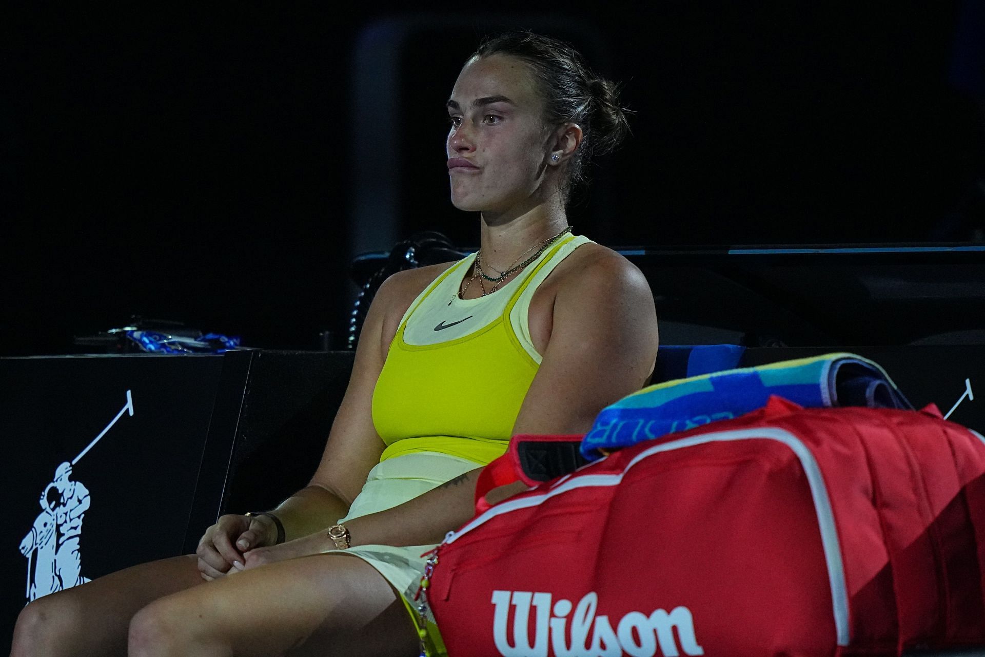 Aryna Sabalenka at the 2025 Australian Open - Day 14 - Source: Getty