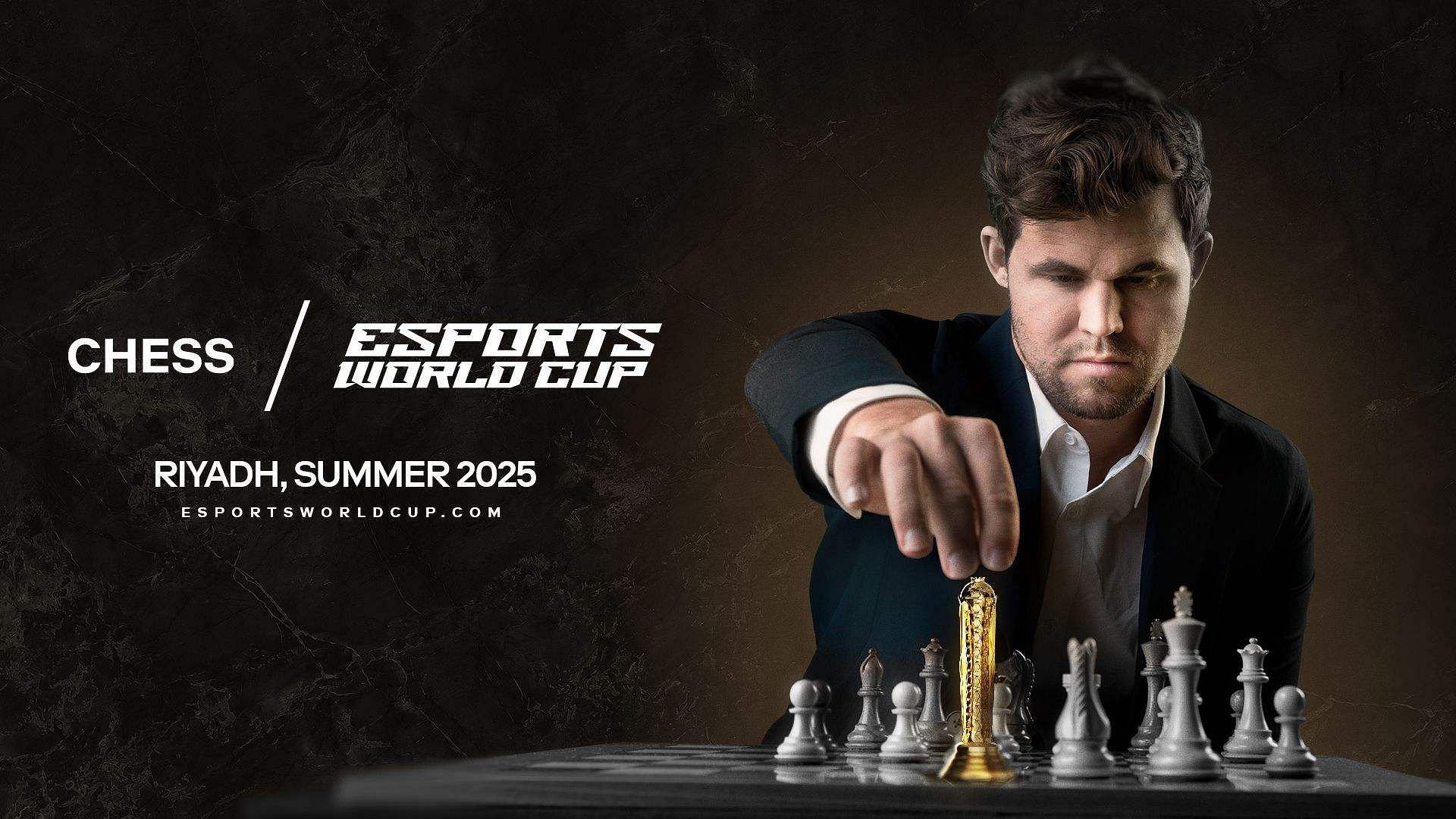 Chess is making its debut in the EWC 2025 tournament (Image via EWC)