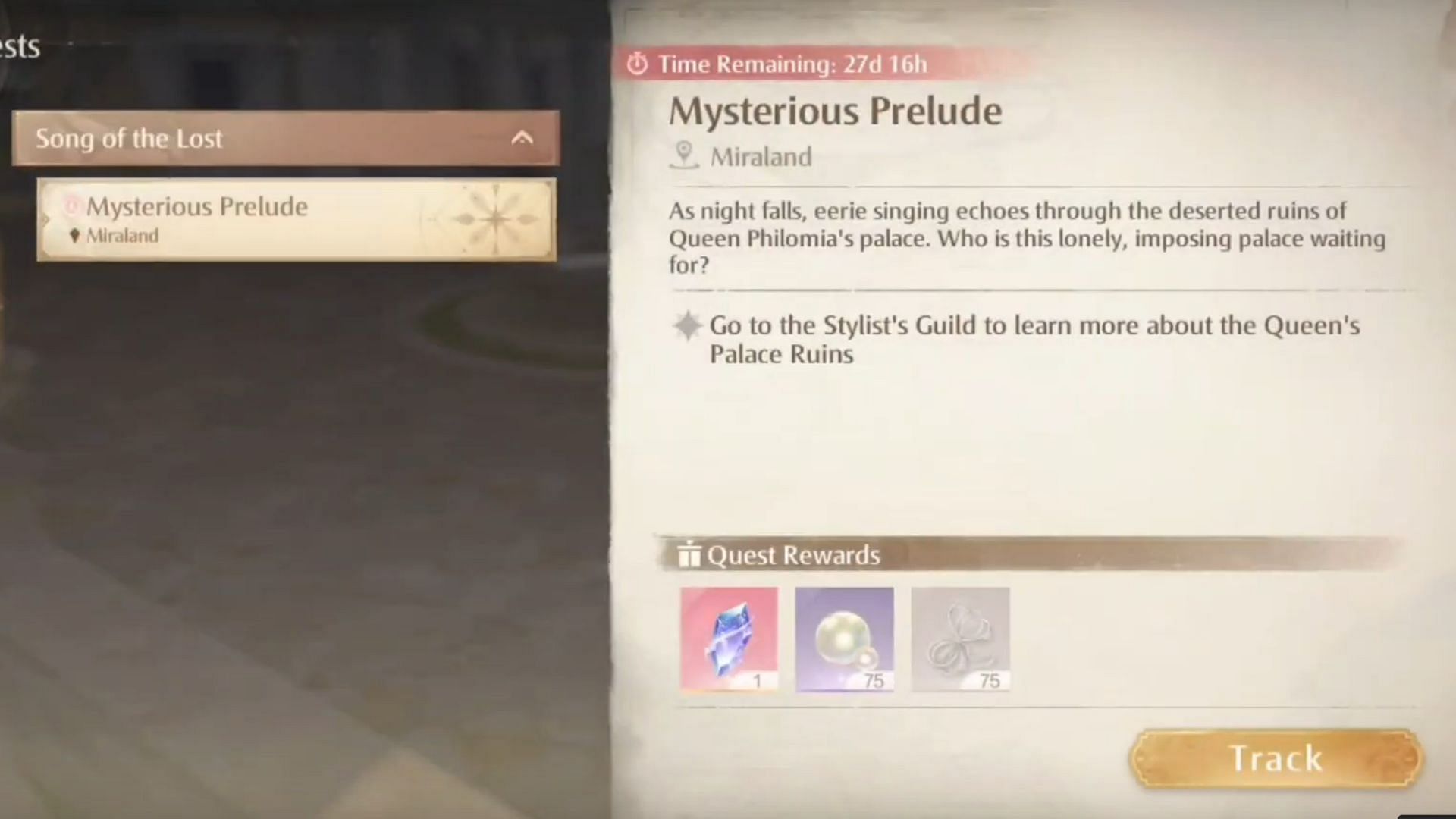 Complete the quest Mysterious Prelude from the Exclusive Quests tab (Image via Sportskeeda Gaming || Infold Games)