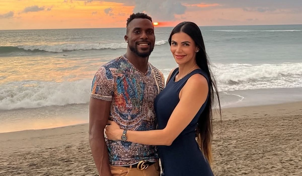 Kenny Bednarek and his girlfriend, Sharmila Nicollet - Source: Instagram