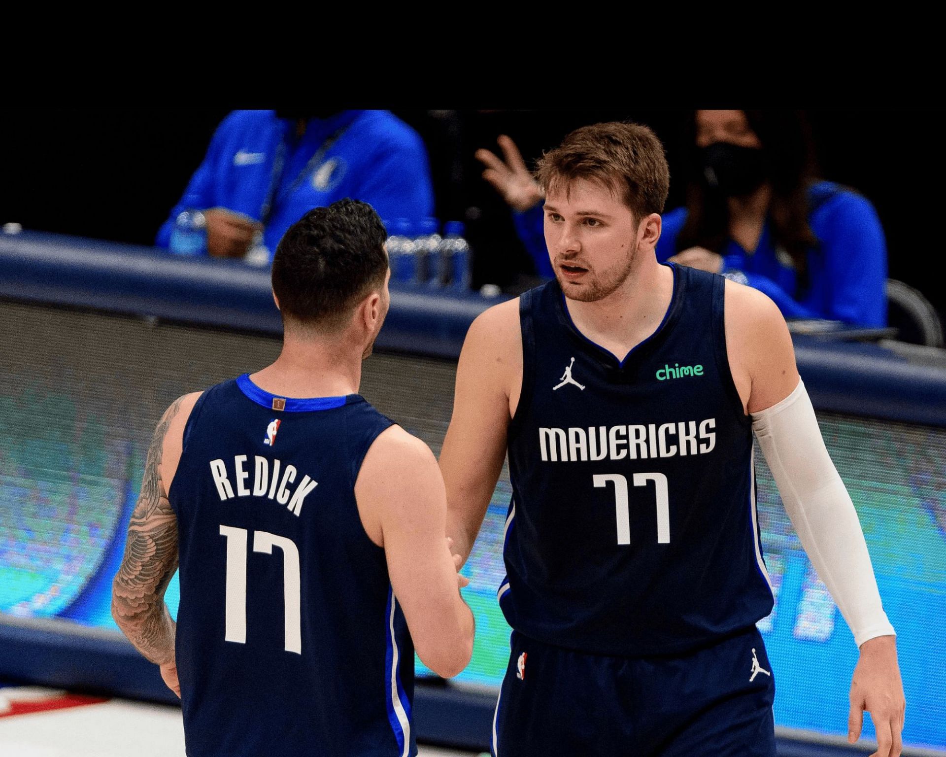 Luka Doncic and JJ Redick in Dallas (Image Source: Imagn)