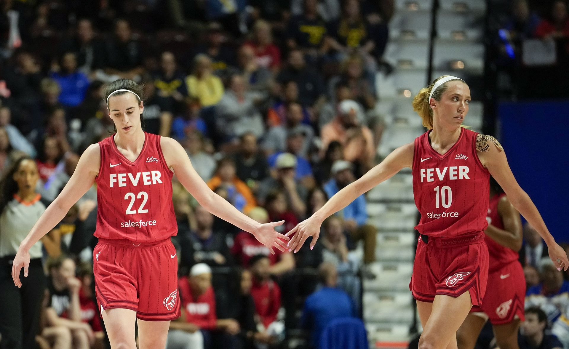 Indiana Fever v Connecticut Sun - Game Two - Source: Getty