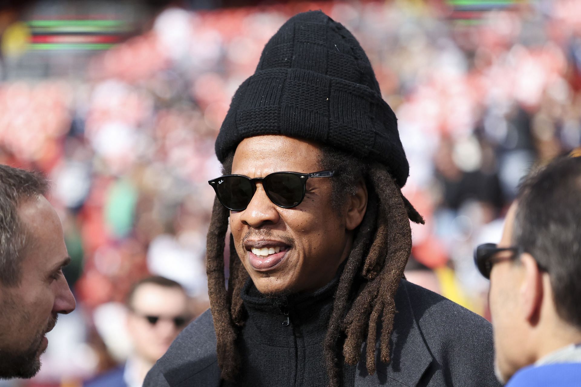 Jay-Z in Dallas Cowboys v Washington Commanders (Image via Getty)