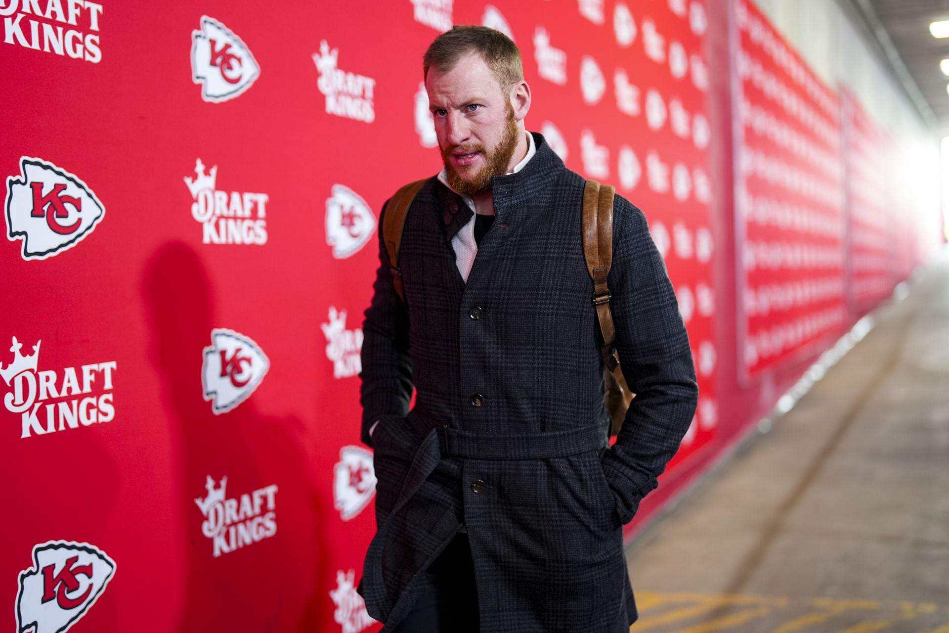 Carson Wentz has been Patrick Mahomes&#039; backup for the 2024 season - Source: Getty