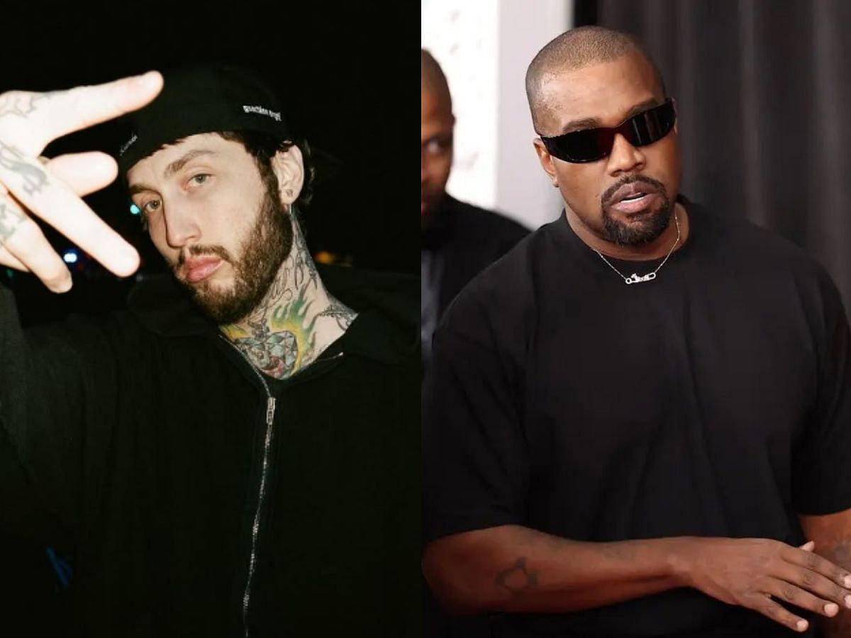 FaZe Banks received backlash for suggesting crypto to Kanye West (Image via Instagram/@Banks and X/@FearedBuck)