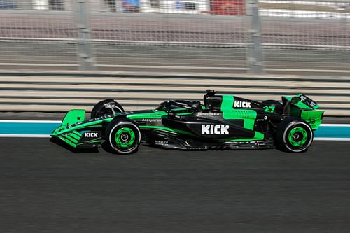 Nico Hulkenberg during the Formula 1 Testing In Abu Dhabi in 2024 - Source: Getty