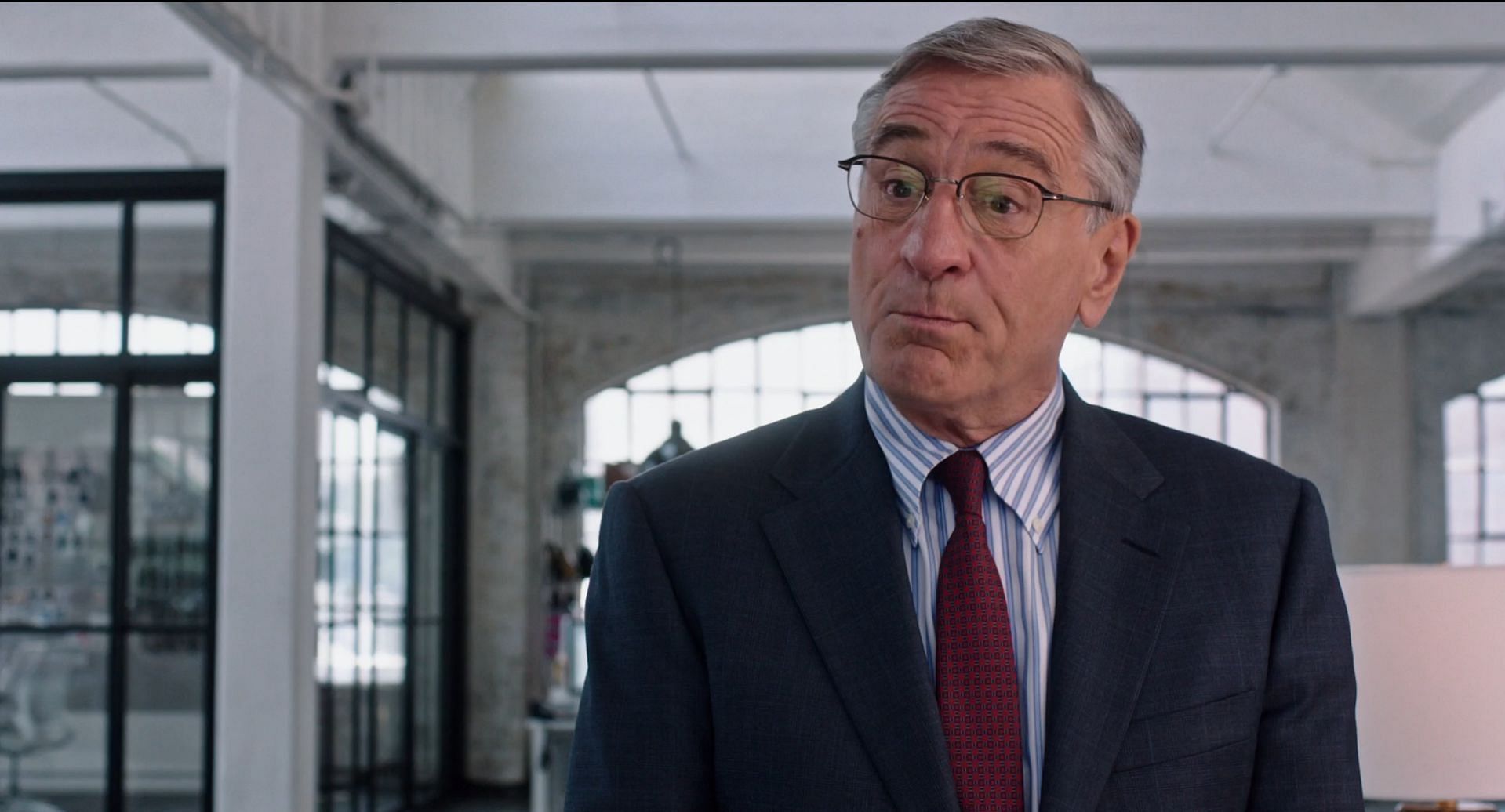 Robert De Niro in The Intern (Image via Apple TV)