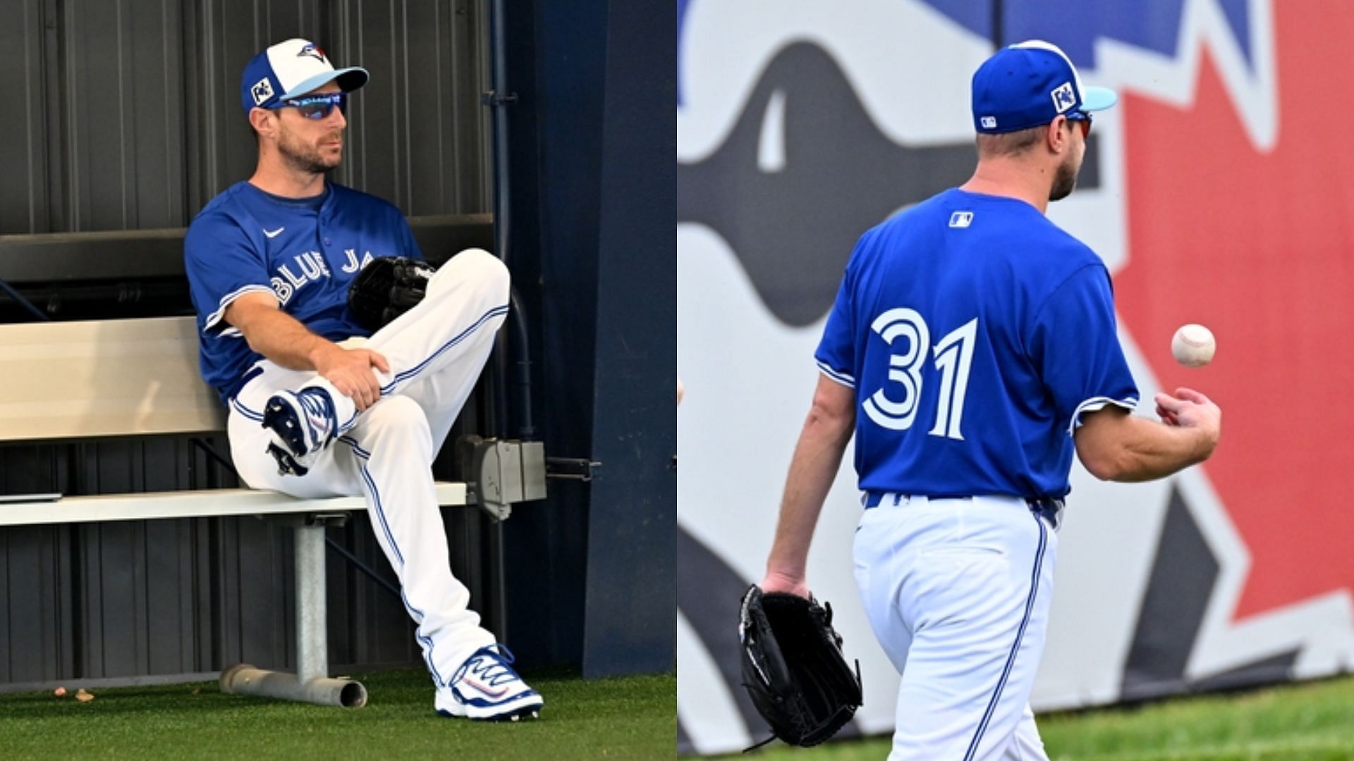 WATCH: Bizarre scenes as Max Scherzer can&rsquo;t shake Rangers memory off while arriving at Blue Jays