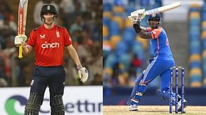 Harry Brook vs Suryakumar Yadav - comparing their stats after 44 T20Is