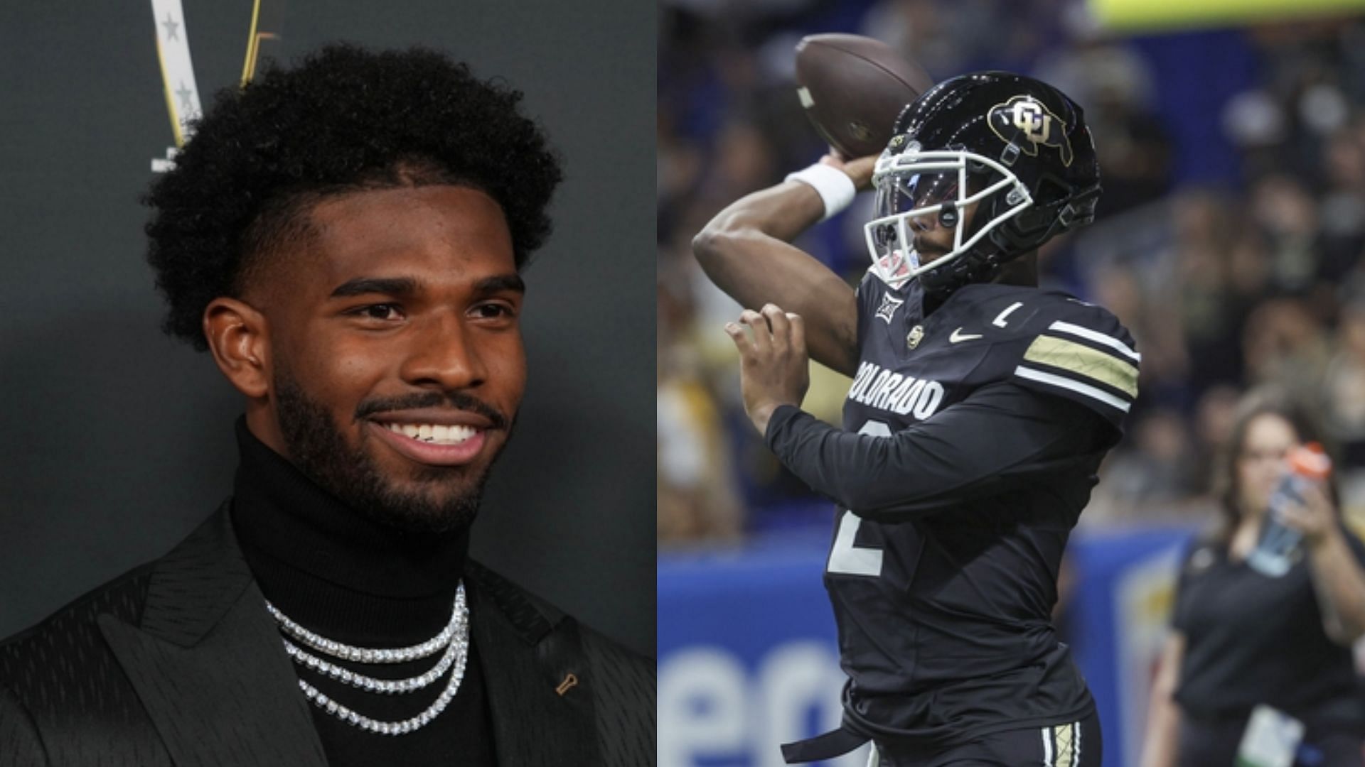 Colorado quarterback Shedeur Sanders 