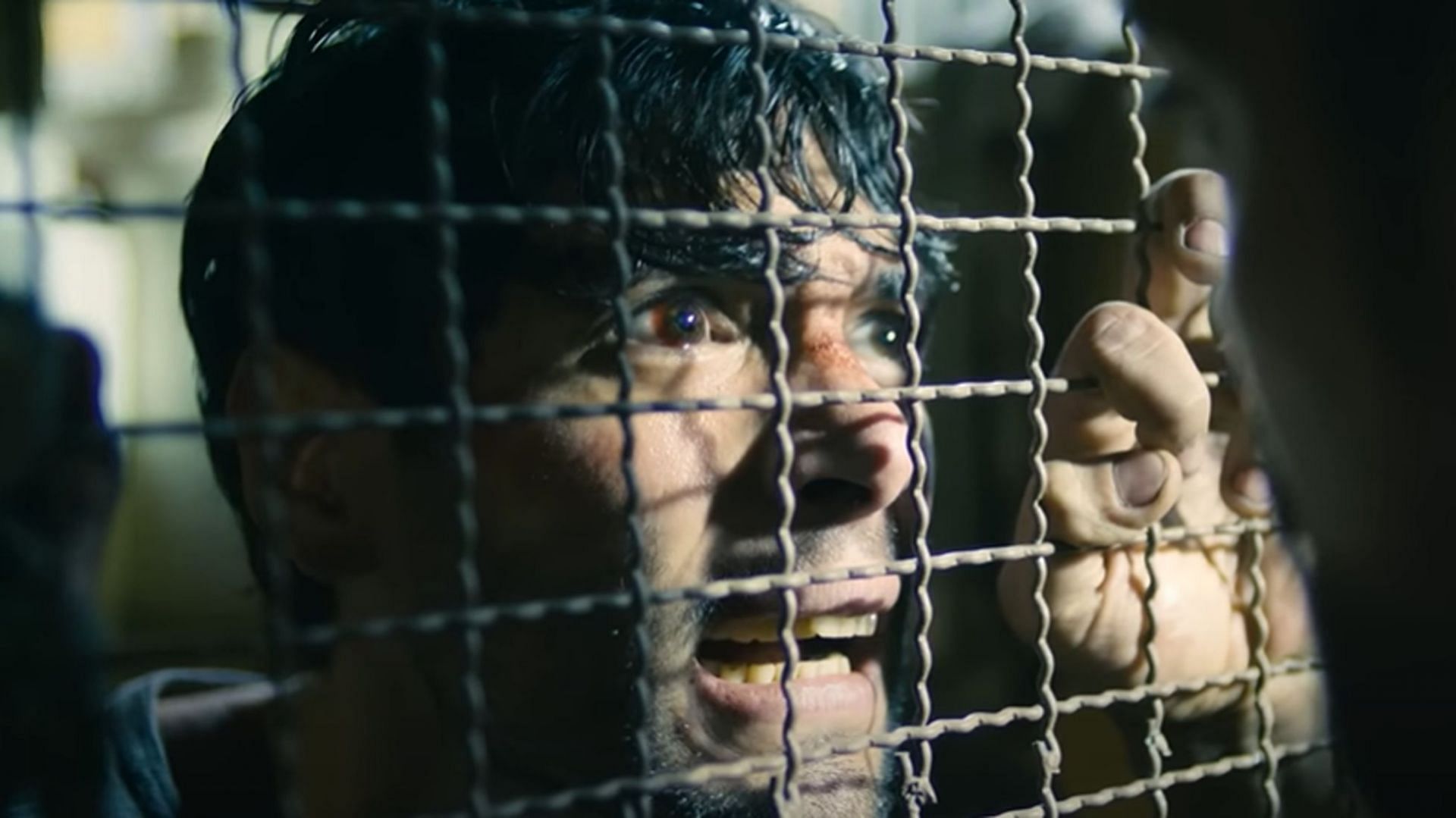 Juan in Prison cell 211 (Image via Youtube/@Netflix)