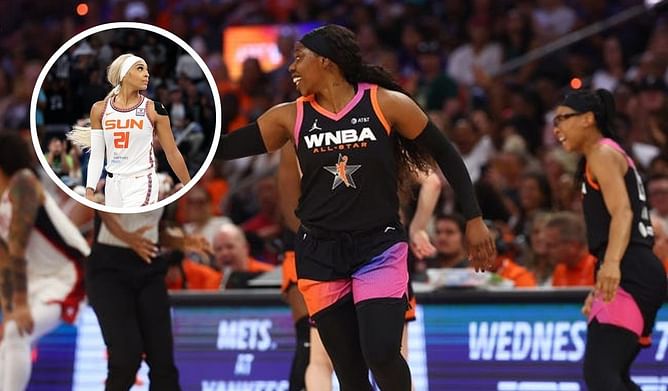 "Bring Marina Mabrey too": NaLyssa Smith's brother and Arike Ogunbowale express excitement over DiJonai Carrington's eye-popping Wings move