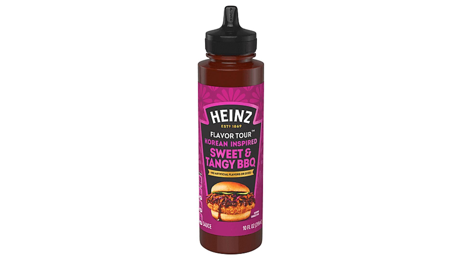 Flavor Tour Korean-Inspired Sweet &amp; Tangy BBQ Sauce (Image via Heinz)