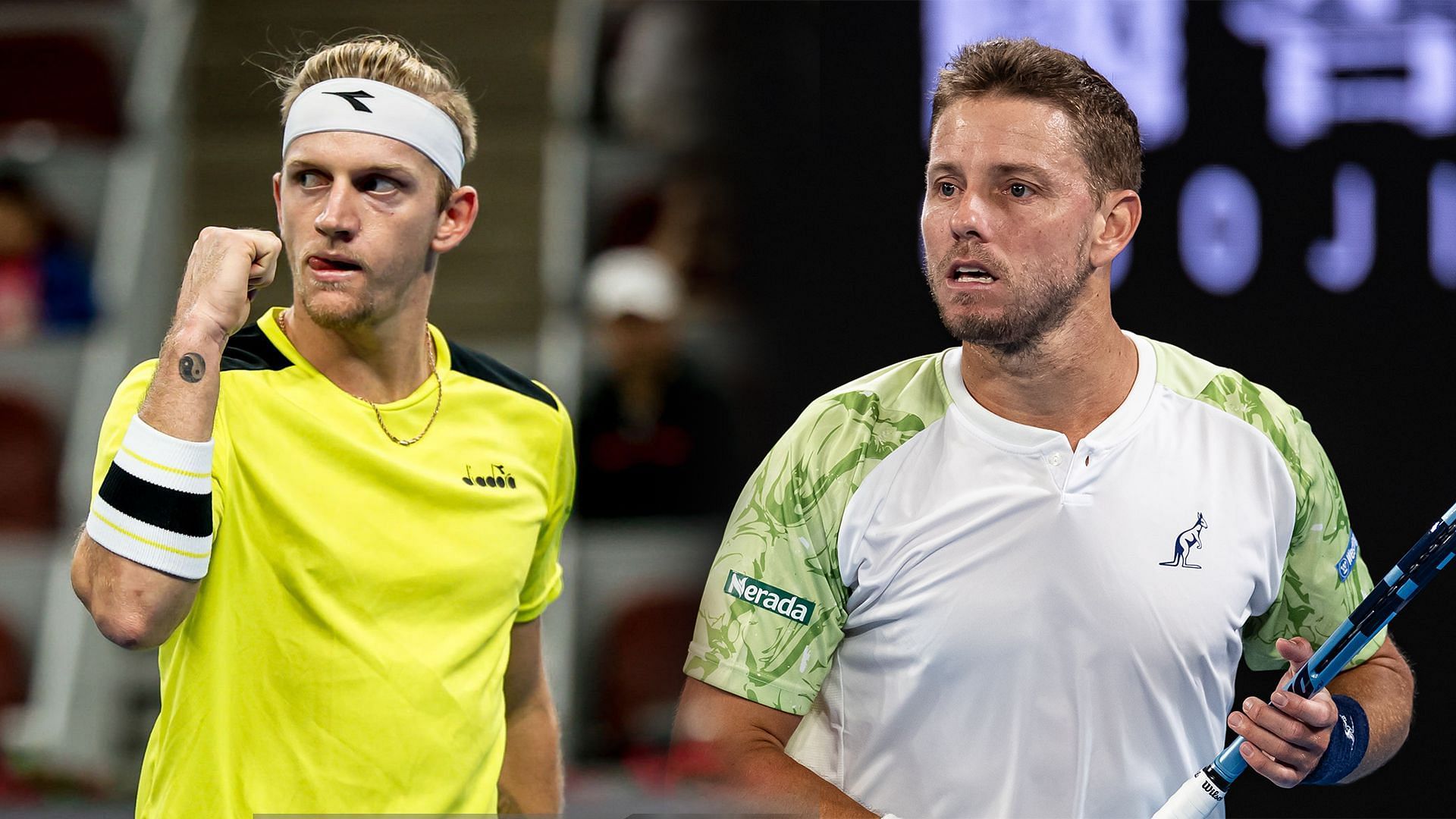 Alejandro Davidovich Fokina vs James Duckworth is one of the first-round matches at the Delray Beach Open. (Photos: Getty)